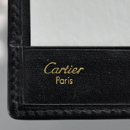 Cartier Leather Pocket Agenda Wallet Black 5 of 7