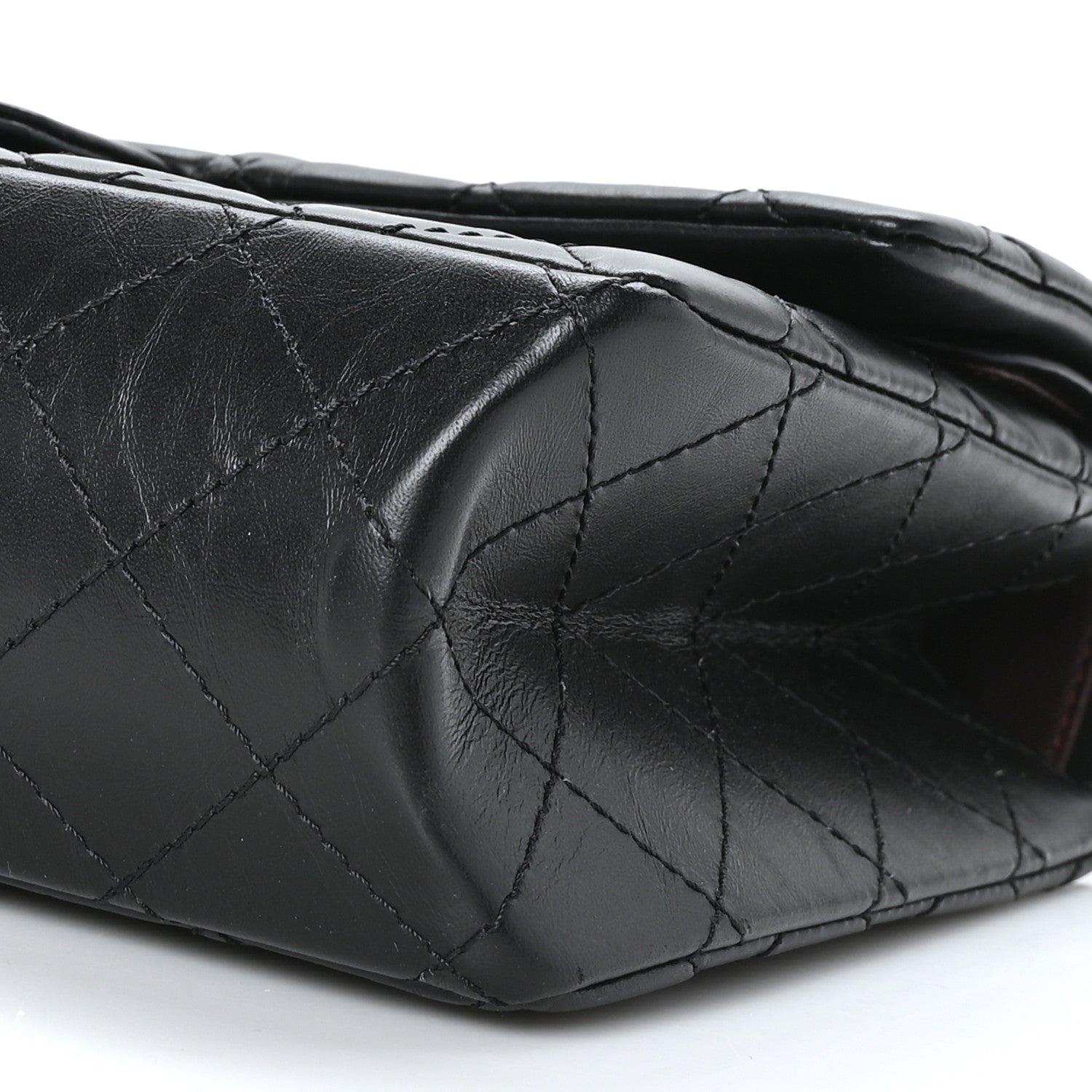 Chanel Aged Calfskin Quilted 2.55 Reissue 226 Flap Black 9 of 9