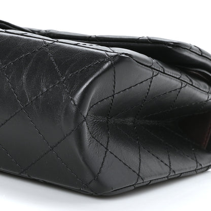 Chanel Aged Calfskin Quilted 2.55 Reissue 226 Flap Black 9 of 9