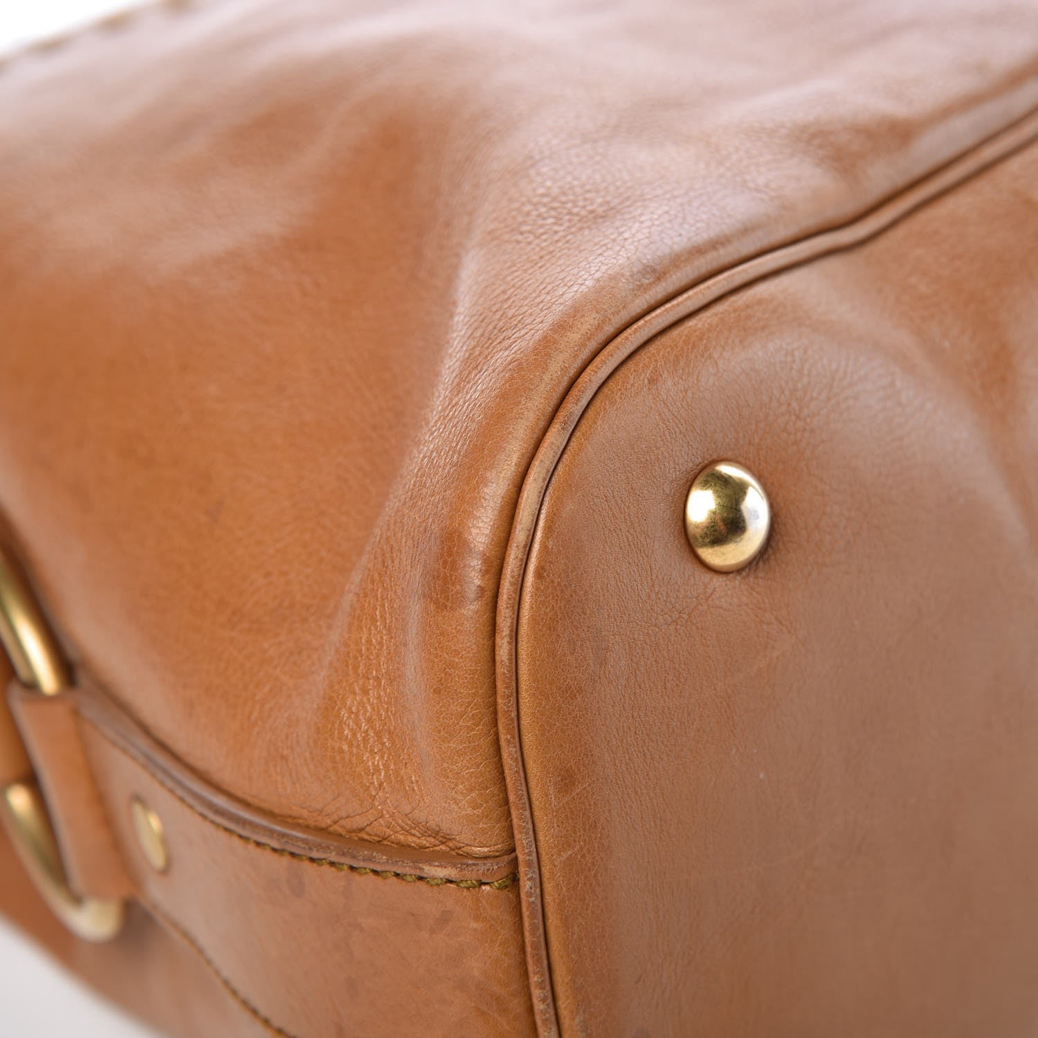 Saint Laurent Calfskin Large Muse Tan 15 of 16