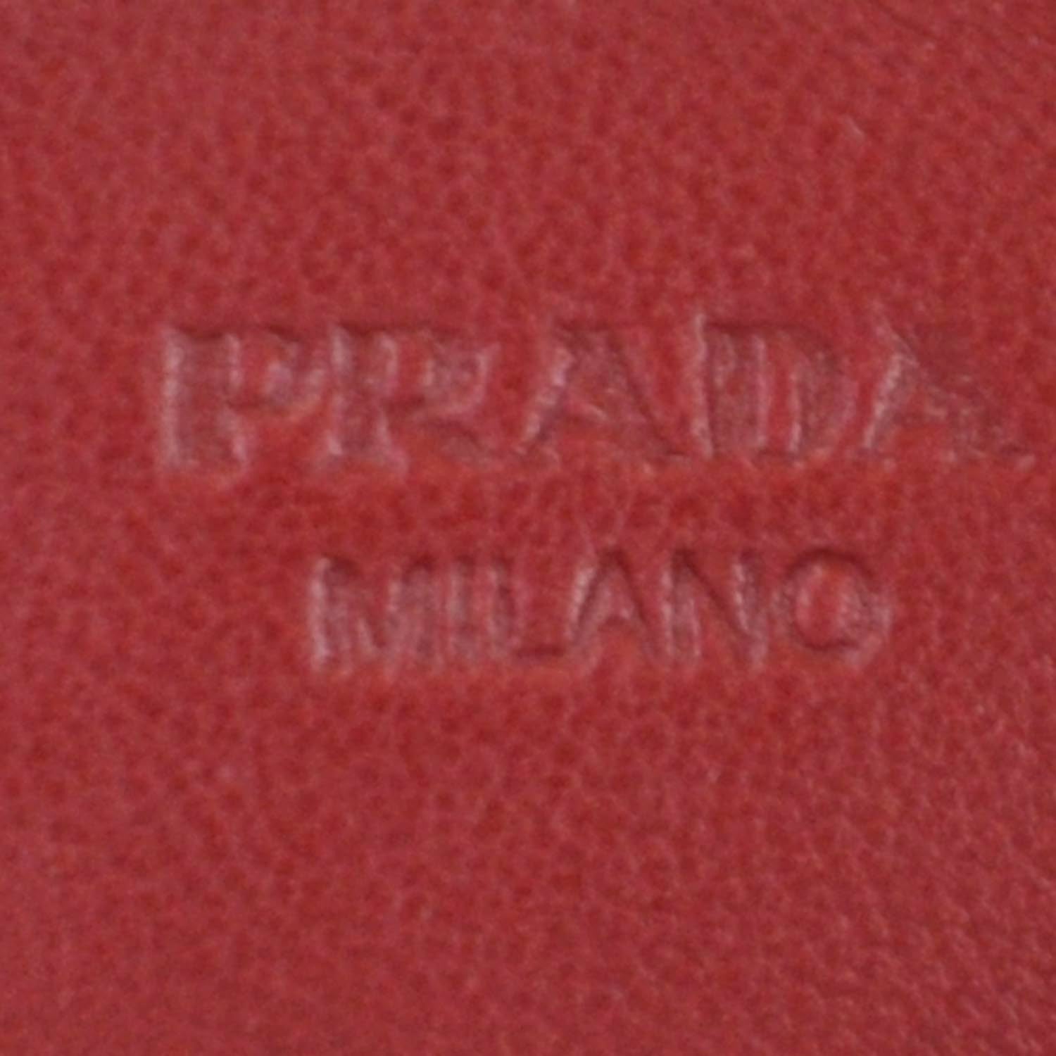 Prada Saffiano iPad Sleeve Case Red 7 of 7