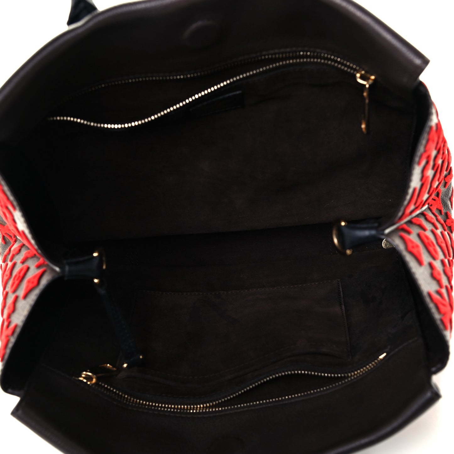 Veau Cachemire Tote W PM Chocolate