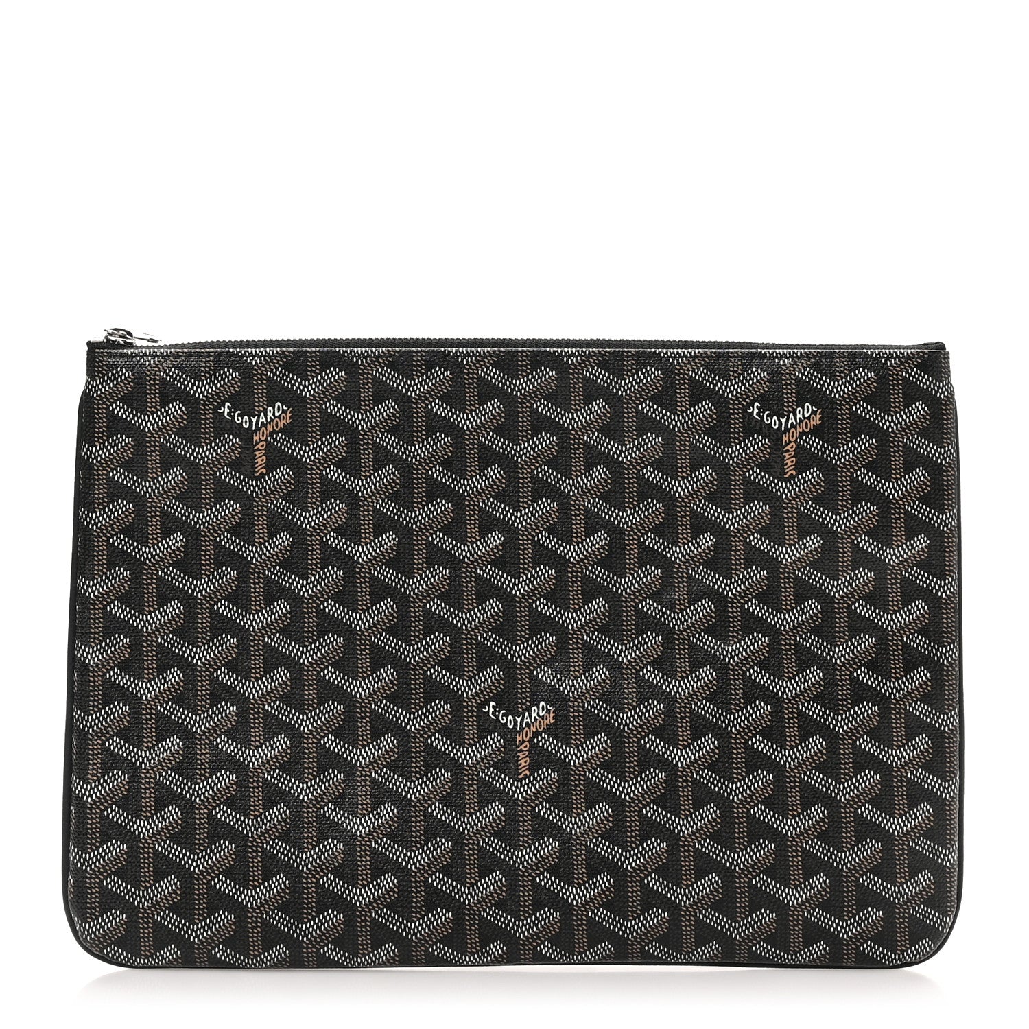 Goyard Goyardine Senat Pochette MM Black 1 of 8