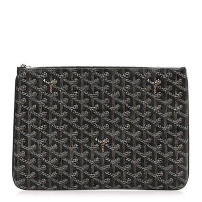 Goyard Goyardine Senat Pochette MM Black 1 of 8