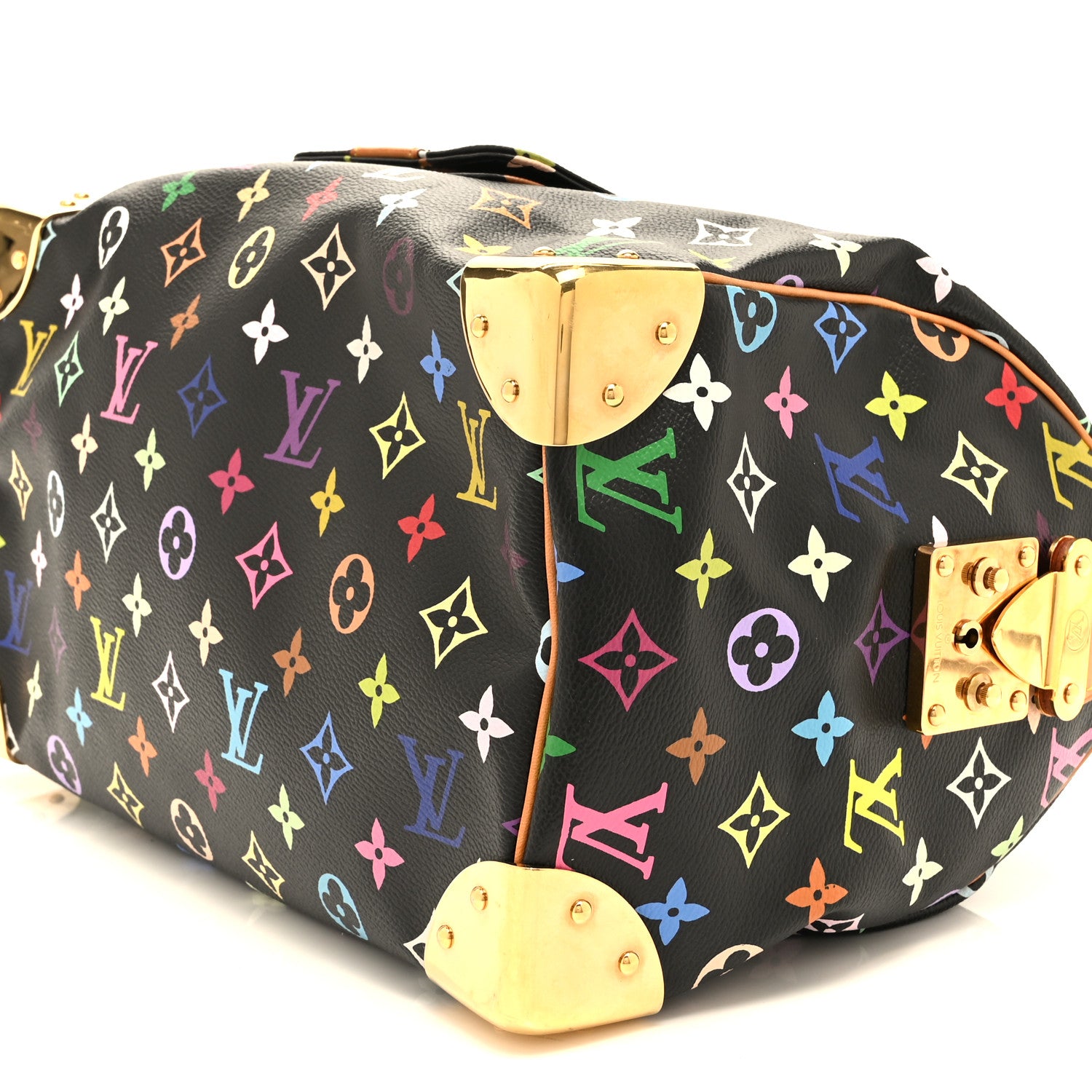 Louis Vuitton Monogram Multicolor Speedy 30 Black 10 of 10