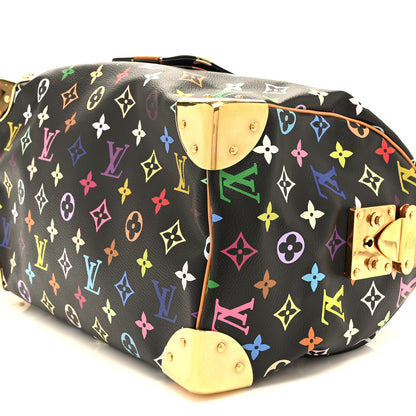 Louis Vuitton Monogram Multicolor Speedy 30 Black 10 of 10