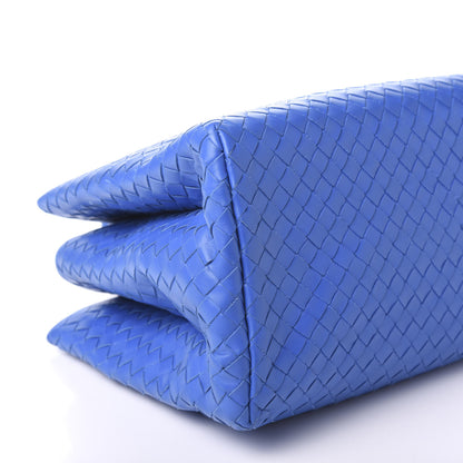 Bottega Veneta Calfskin Leggero Intrecciato Small Roma Bluette 6 of 9