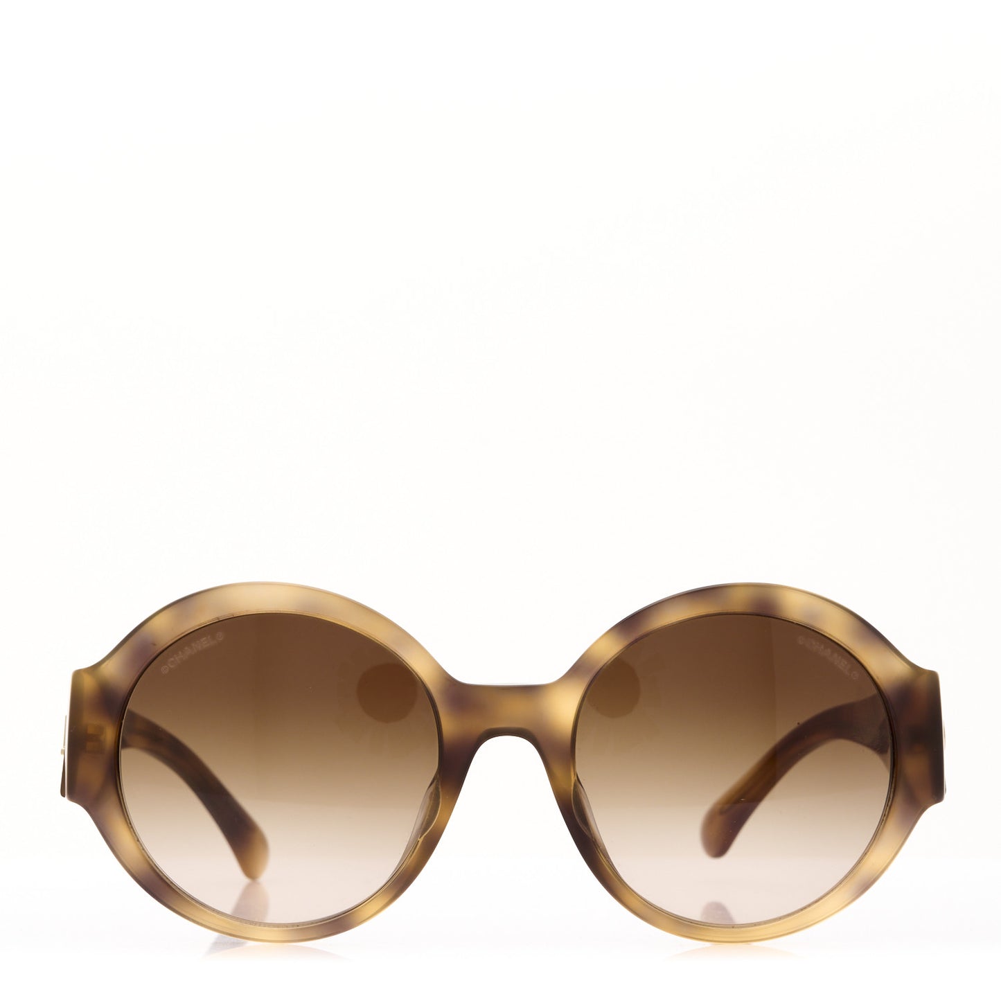 Acetate Polarized Round Sunglasses 5410 Tortoise