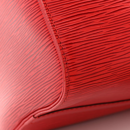 Louis Vuitton Epi Speedy 30 Castillan Red 17 of 20
