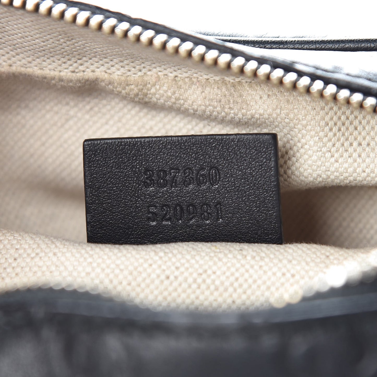 Guccissima Mini Bree Messenger Bag Black