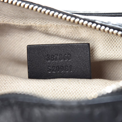 Gucci Guccissima Mini Bree Messenger Bag Black 7 of 7