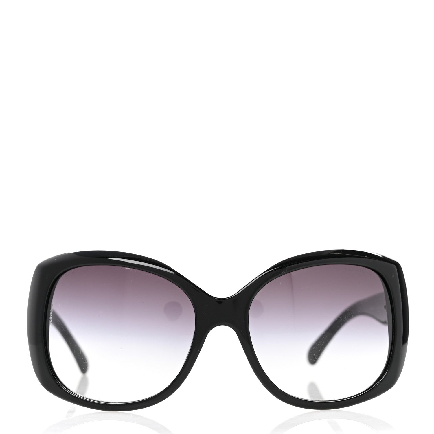 Chanel Acetate Polarized CC Sunglasses 5183 Black 2 of 9