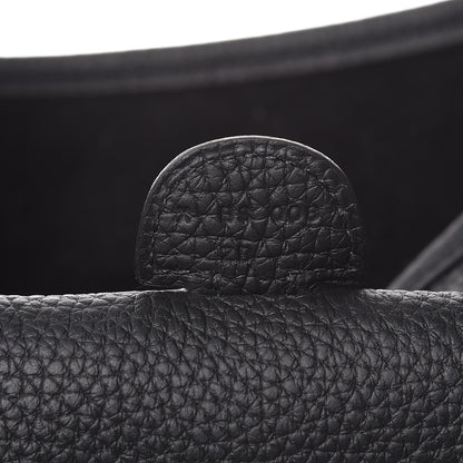 Hermes Taurillon Clemence Evelyne III PM Black 8 of 9