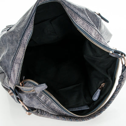 Balenciaga Agneau Giant 12 Rose Gold Hardware Day Hobo Jacynthe 5 of 7