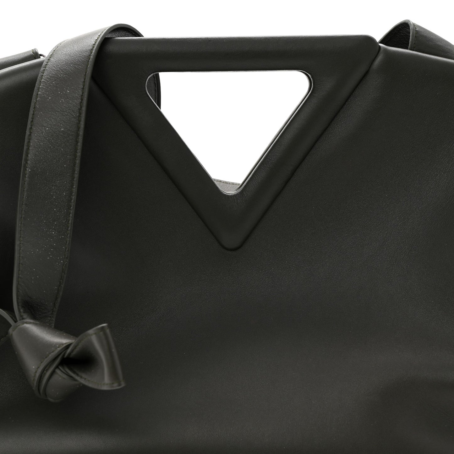 Calfskin Large The Point Triangle Bag Camping