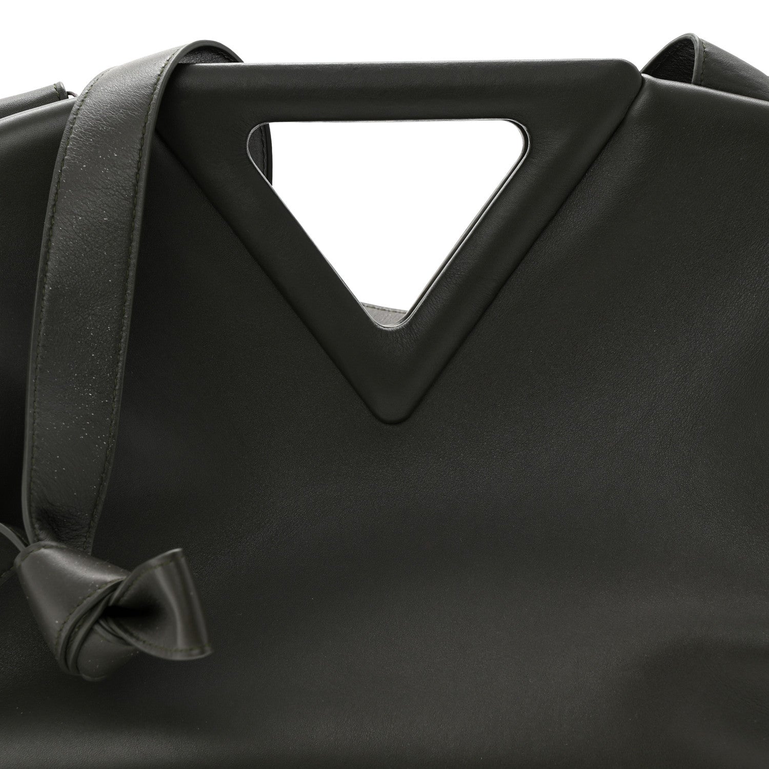 Bottega Veneta Calfskin Large The Point Triangle Bag Camping 7 of 10