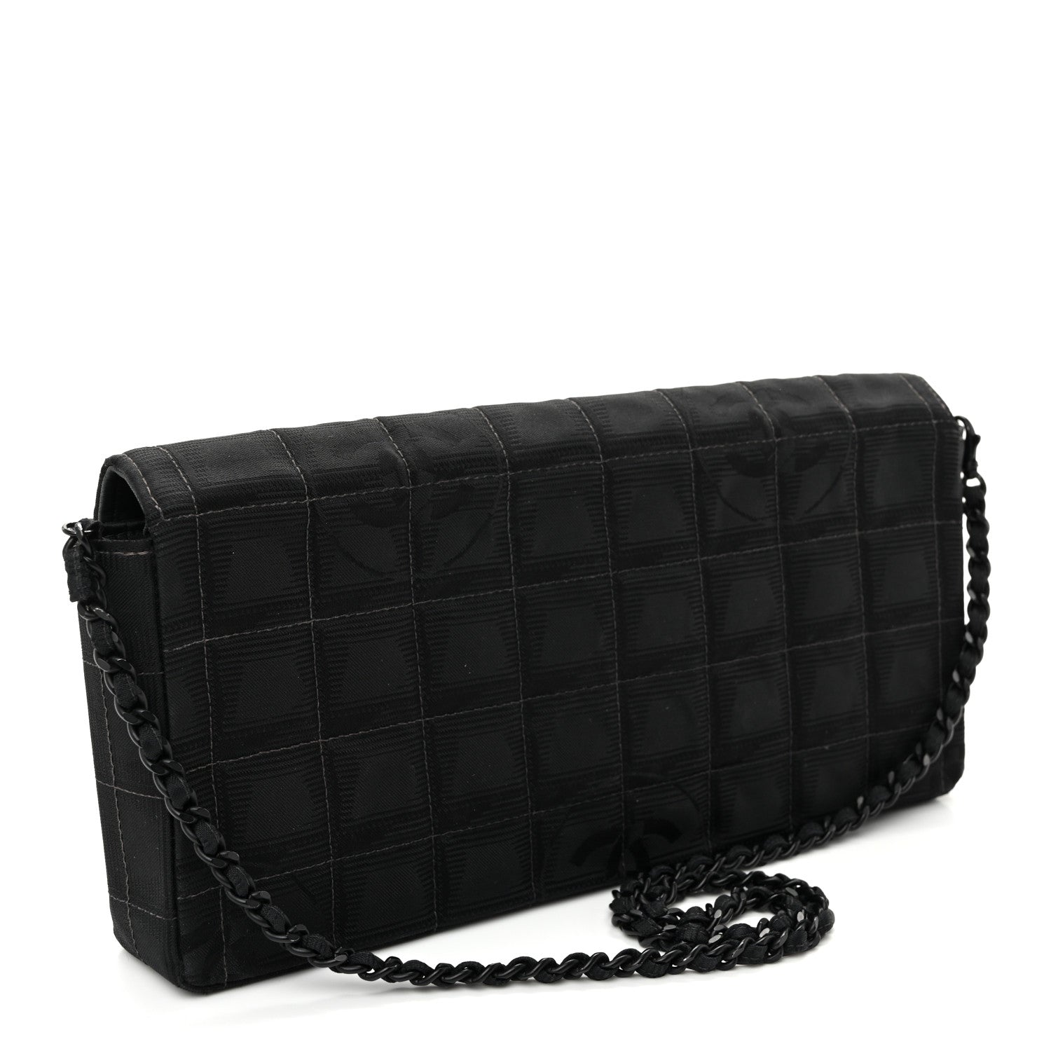 Chanel Nylon Travel East West Flap Black 4 of 21