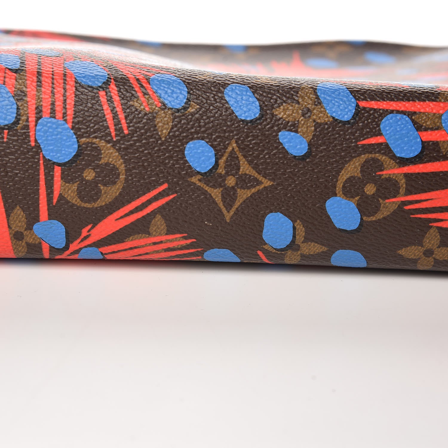 Louis Vuitton Monogram Jungle Dots Toiletry Pouch 26 Coquelicot Denim 14 of 14