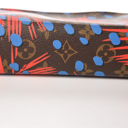 Louis Vuitton Monogram Jungle Dots Toiletry Pouch 26 Coquelicot Denim 14 of 14