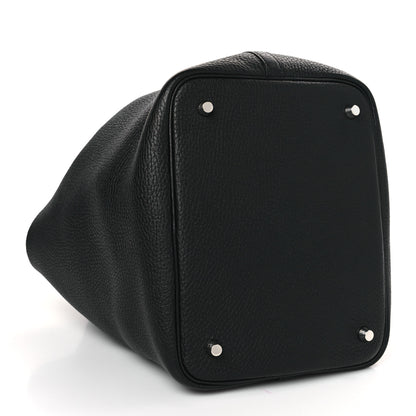 Hermes Taurillon Clemence Picotin Lock 22 MM Black 4 of 9