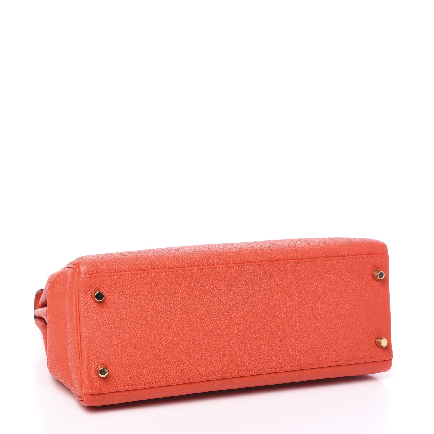 Hermes Togo Kelly Retourne 32 Capucine 3 of 10