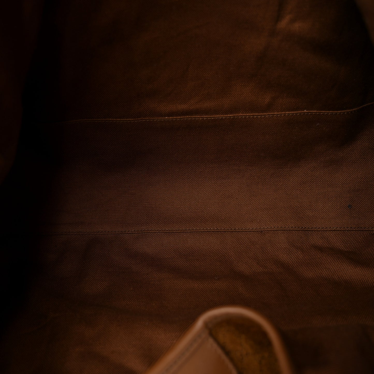 Suede GG Monogram Web Large Giglio Tote Brown