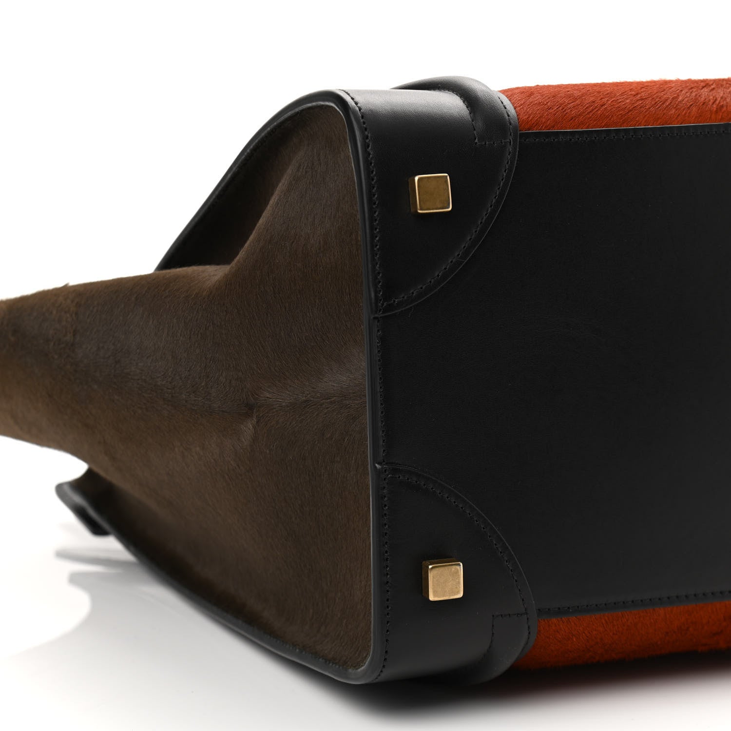 Celine Pony Hair Mini Luggage Brick 9 of 10