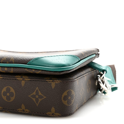 Louis Vuitton Monogram Macassar Trio Messenger Borneo Green 9 of 9