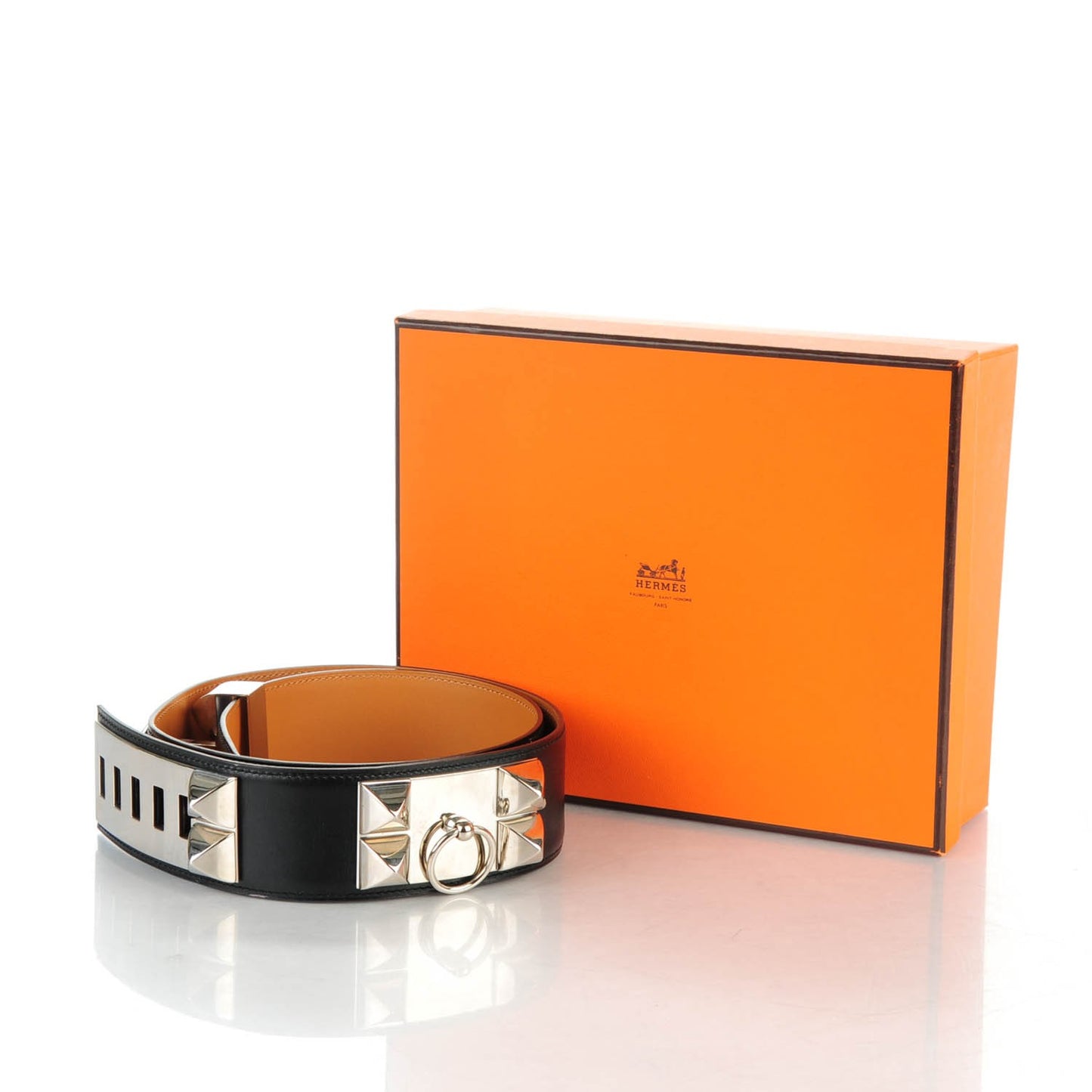 Box Collier De Chien CDC Belt 85 Black