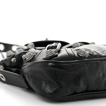 Balenciaga Agneau Arena Crystal Neo Cagole Mini Black 10 of 11