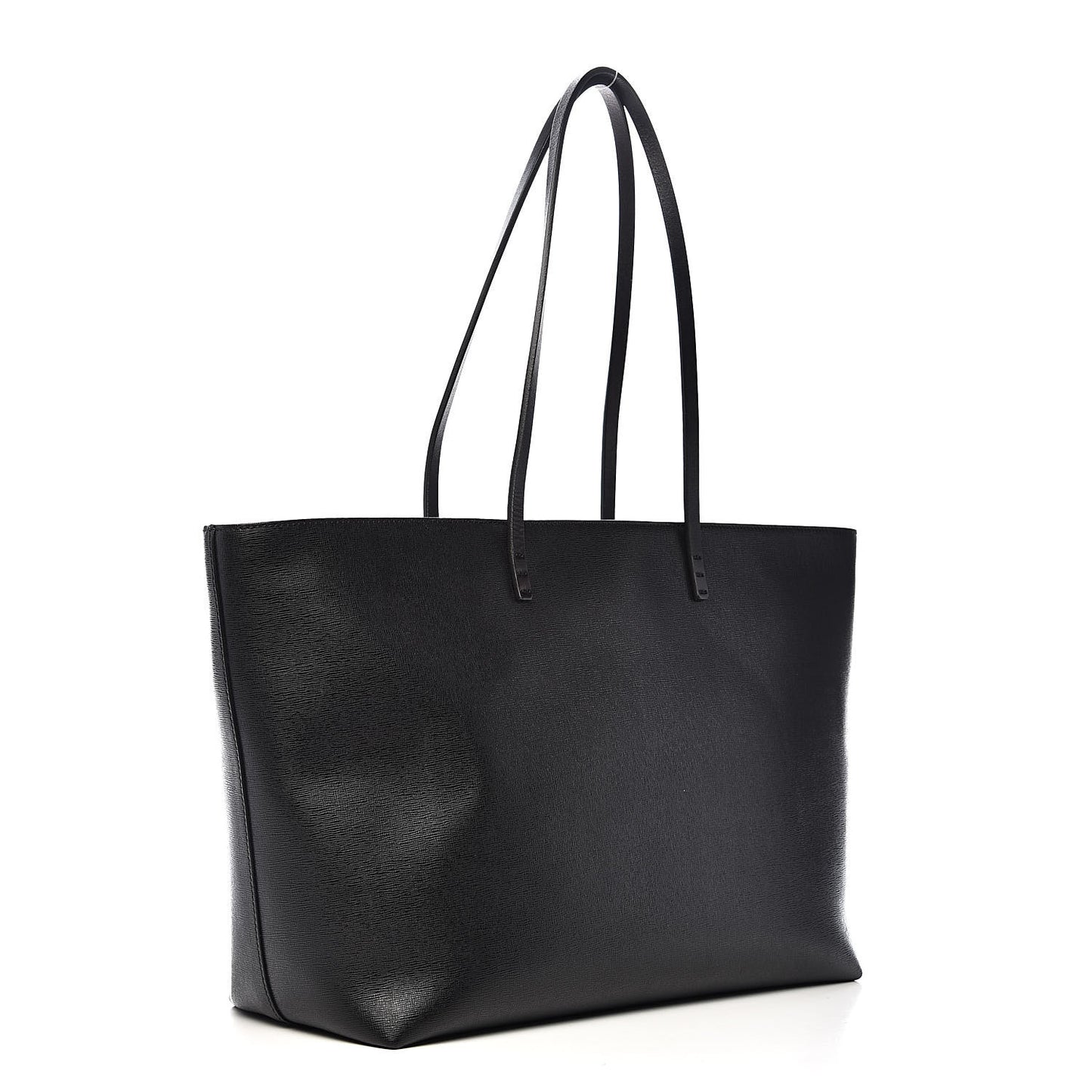 Vitello Elite Cuoio Monster Buggies Medium Roll Tote Black Multicolor Blue Cobalto