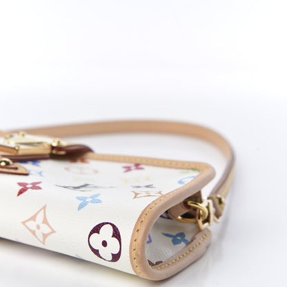 Louis Vuitton Monogram Multicolor Shirley White 6 of 8