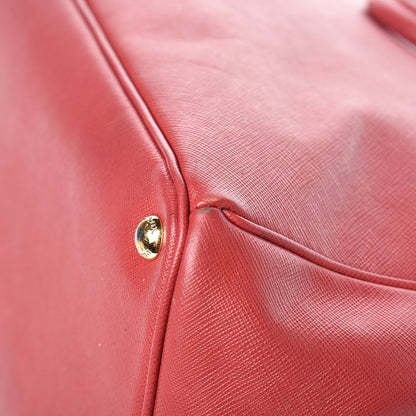 Prada Saffiano Large Galleria Double Zip Tote Fuoco 15 of 17