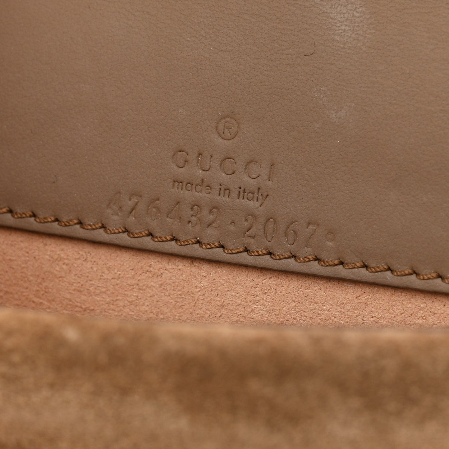 GG Supreme Monogram Super Mini Dionysus Shoulder Bag Taupe