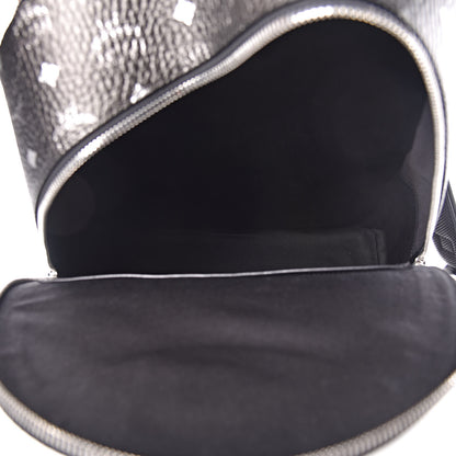 MCM Gradation Visetos Large Stark Backpack Silver 7 of 11