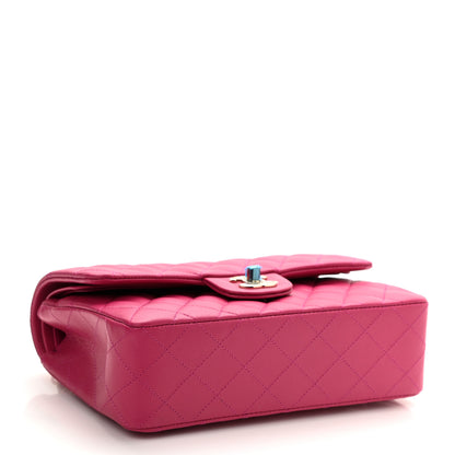 Chanel Caviar Quilted Small Double Flap Fuchsia 4 of 10