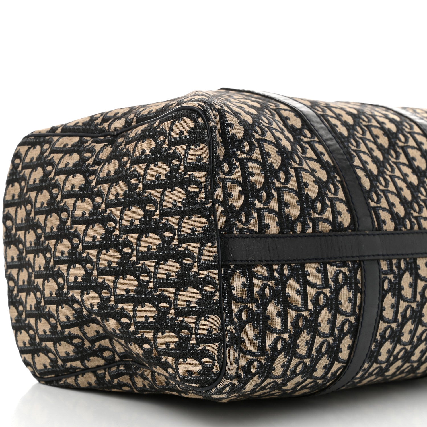 Christian Dior Monogram Duffle Navy Blue 9 of 15