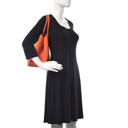 Hermes Toile Negonda Garden Party Tote 36 MM Orange 2 of 12