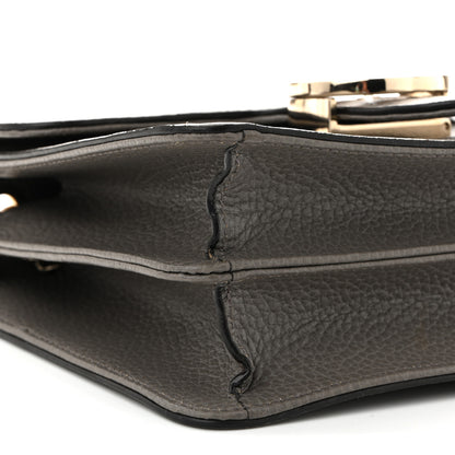 Gucci Dollar Calfskin Small Interlocking G Shoulder Bag Loess 9 of 11