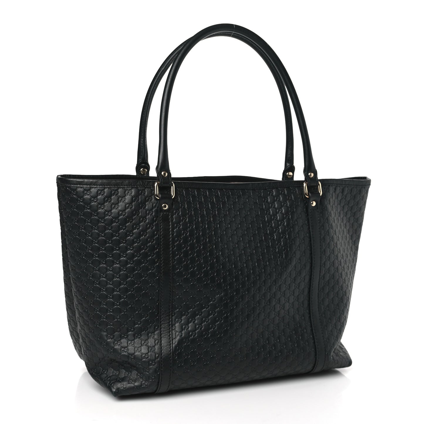 Microguccissima Medium Joy Tote Black