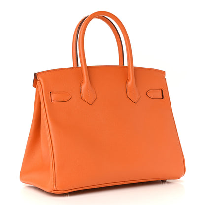Hermes Epsom Birkin 30 Orange 3 of 11