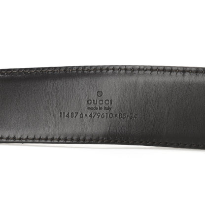 Gucci Guccissima Interlocking G 40mm Belt 85 34 Off White 3 of 6