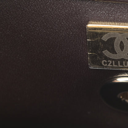 Chanel Caviar Quilted Mini Coco Handle Flap Dark Brown 7 of 11