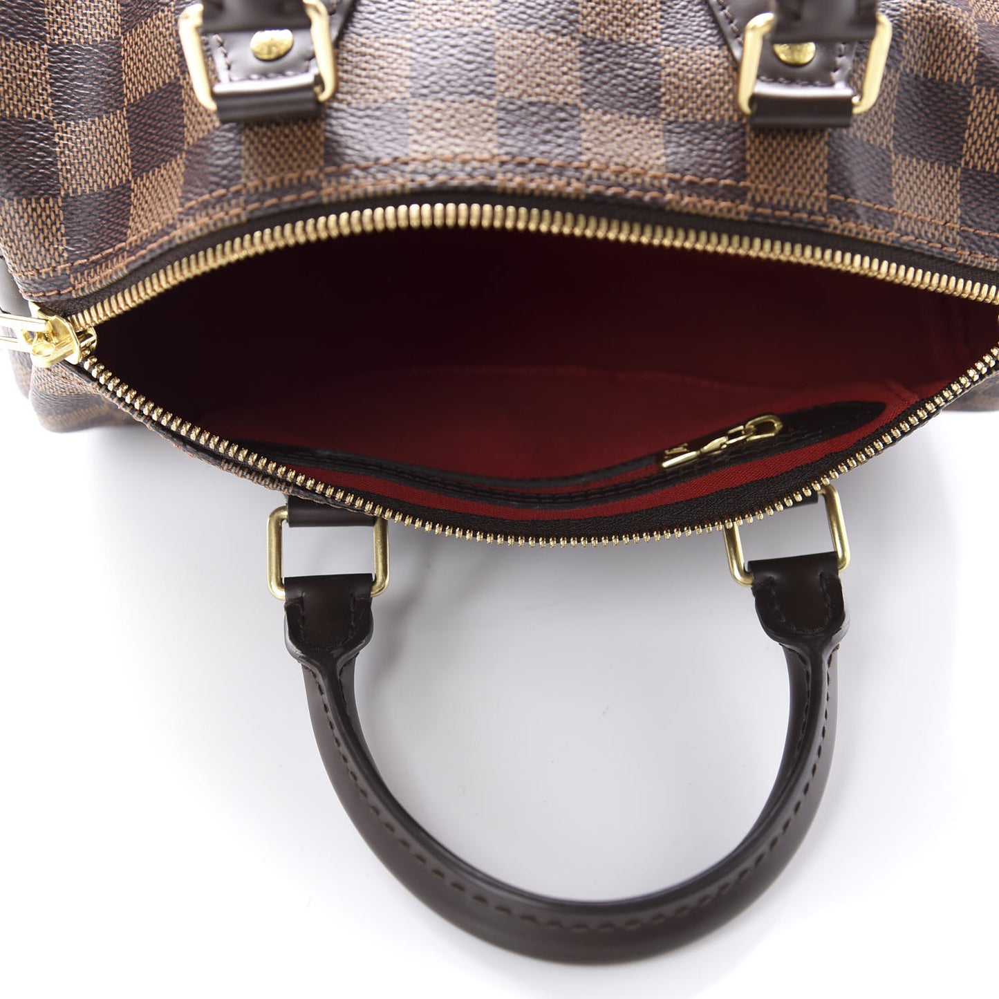 Damier Ebene Speedy Bandouliere 25