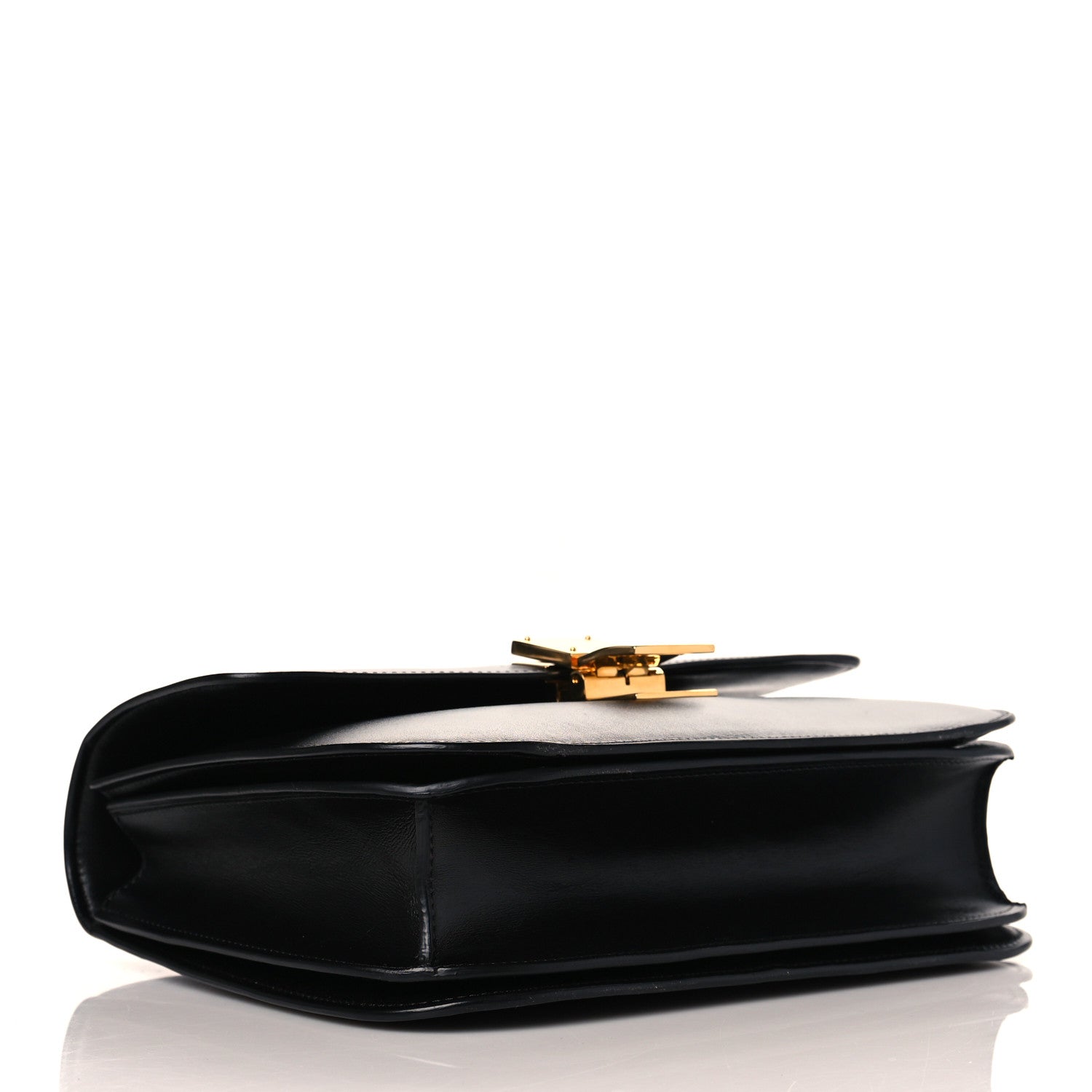 Celine Box Calfskin Medium Classic Box Flap Bag Black 4 of 10