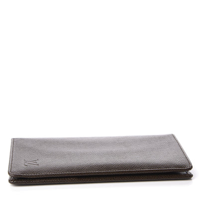 Louis Vuitton Taiga Brazza Wallet Grizzli 3 of 10