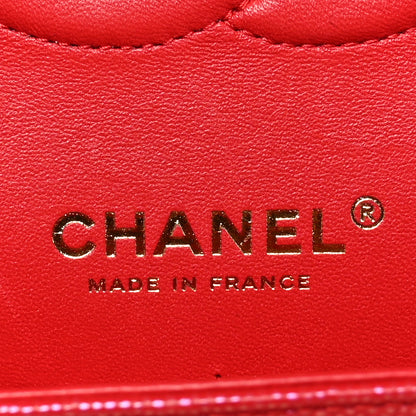 Chanel Iridescent  Caviar Quilted Medium Double Flap Red 6 of 11