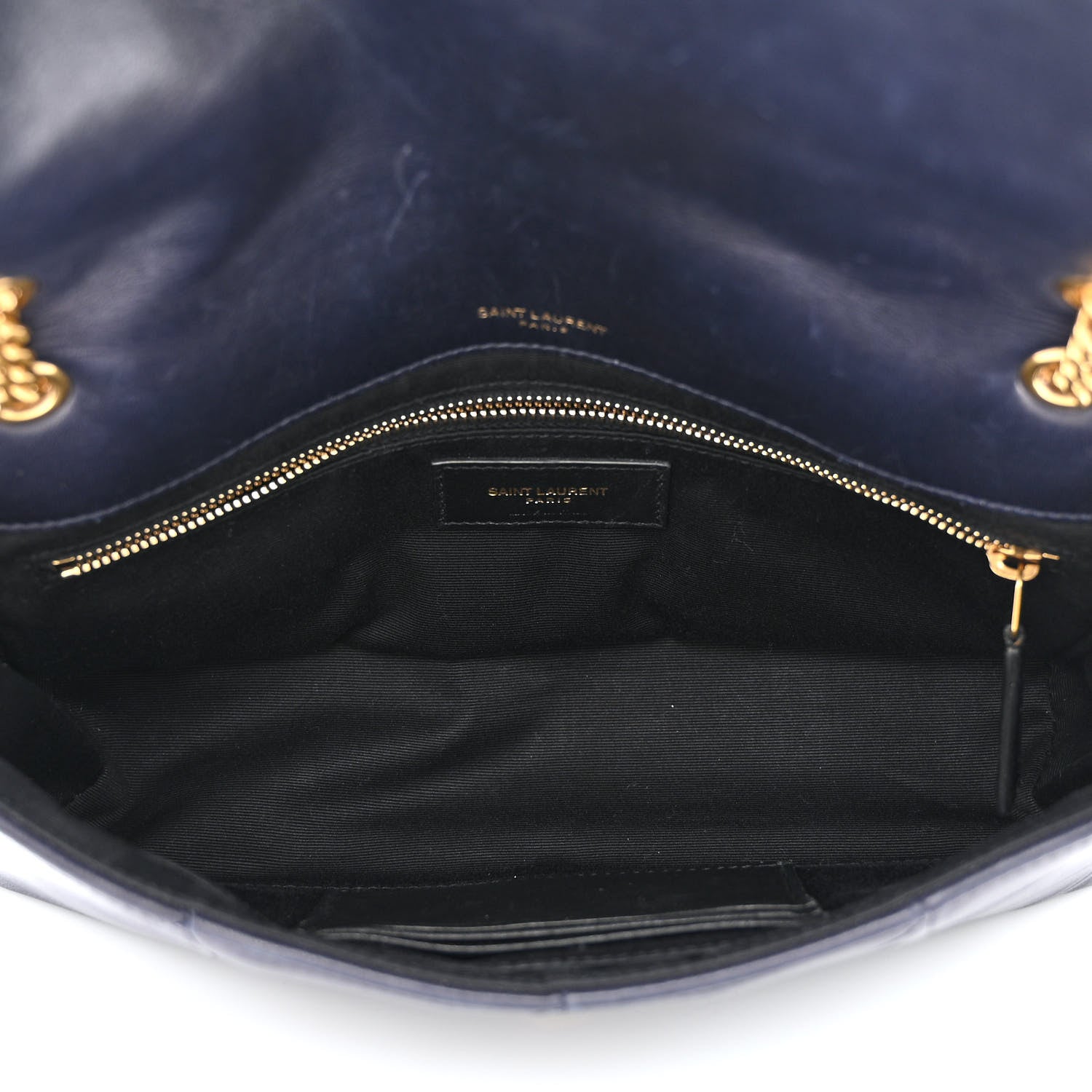 Saint Laurent Lambskin Patchwork Monogram Medium Jamie Dark Notte 5 of 14