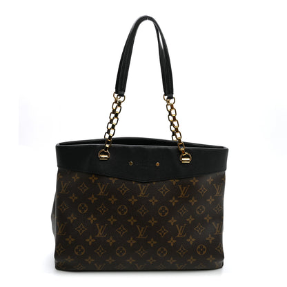Louis Vuitton Monogram Pallas Shopper Black 1 of 11