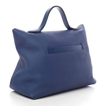 Hermes Taurillon Maurice Swift 24/24 35 Bleu Brighton 2 of 9